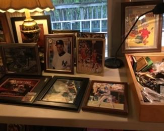 Framed Sports Pictures  