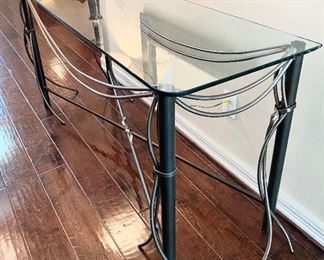 Additional Photo of Glass Top Table