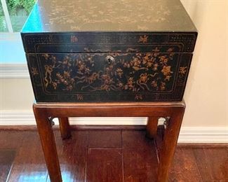 Decorative Box on Stand
