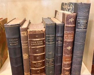 Leather Bound German Books
