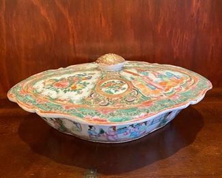 Very Old Asian Covered Dish