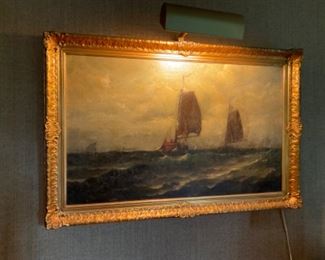 OIL PAINTING 20 X 30. $ 550.00