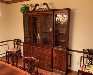 BAKER LARGE BREAKFRONT. $ 2,500.00