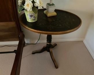 ROUND DECOR TABLE $125.00