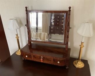 ANTIQUE DRESSER MIRROR $ 175.00