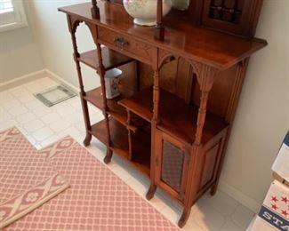 UNIQUE ENGLISH WALL UNIT $ 225.00