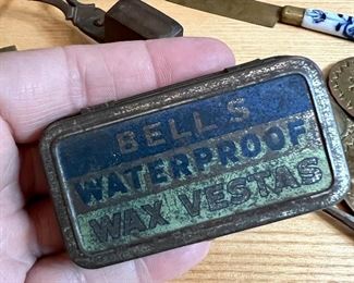 Bell's Waterproof Wax Vestas