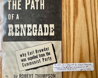 "The Path of a Renegade" by Robert Thompson