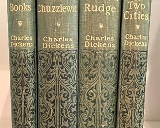 Set of 4 Charles Dickens Books