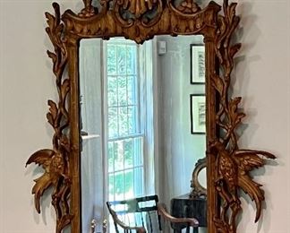19th C Carved Mirror