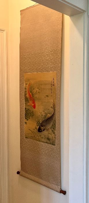 Asian Carp Scroll - 24.5" x 66"