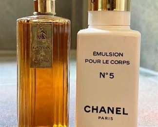 Lanvin Perfume & Chanel Lotion 