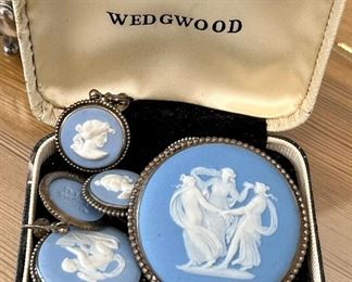 Sterling Silver & Wedgewood Cameos