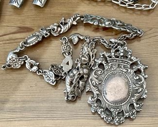 Silver Antique Necklace