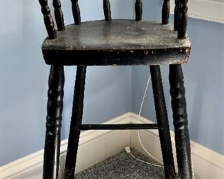 Vintage child's chair