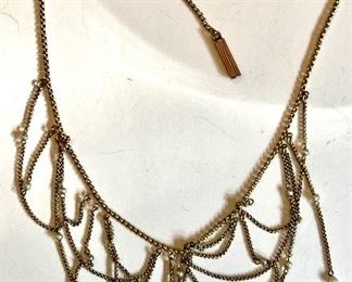 Another Antique Edwardian 14K Necklace