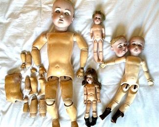 Item 87: Antique Doll Body Parts: $150