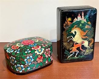 Russian and Indian Boxes