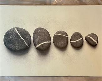 Rocks on Stretched Canvas