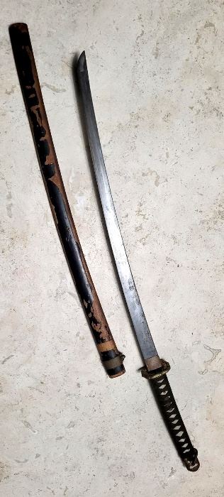 Item 503:  Vintage Japanese Samurai Sword:  $500