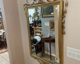 Gold Leaf Mirror 