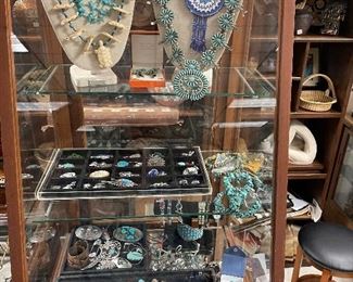 Native American Sterling and Turquoise Jewelry