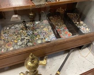 Hundreds of pieces of  Vintage  Costume Jewelry
