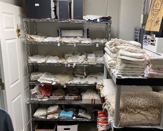Antique
linens