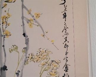 Large Chinese scroll