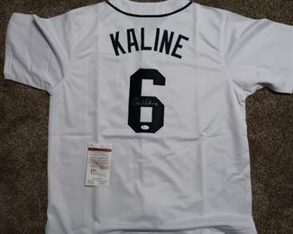 Al Kaline signed jersey