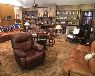 Large living room full of fine furniture, antiques and collectibles!