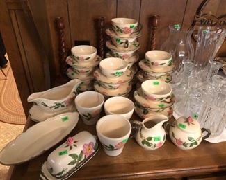 Great selection of Franciscan earthenware