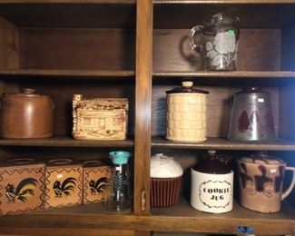 more cookie jars and cannisters