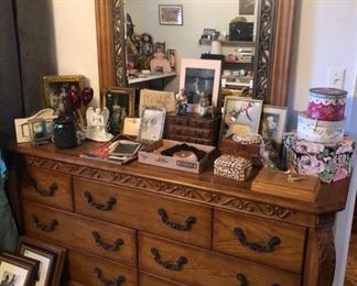 Ashley Millennium bedroom set, dresser and mirror