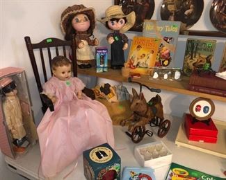 dolls and toys