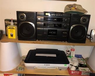 compact home stereo