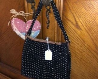 beaded purse