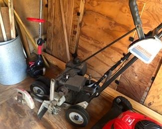 gas edger and string trimmer