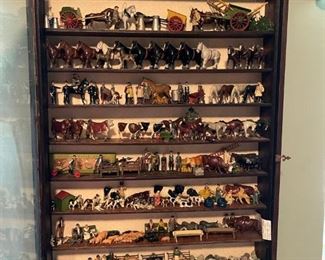 HUGE COLLECTION of Britains, Barclay figures. We are selling the collection as a whole, taking highest offer by Friday afternoon. 