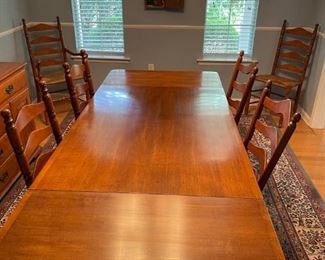 Beautiful dining room table and chairs set