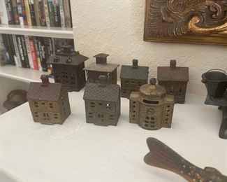 Nice assortment of still banks. 