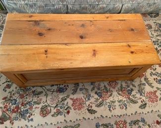 Awesome pair of antique blanket chests 