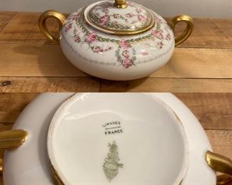 Limoges France covered Sugar Bowl