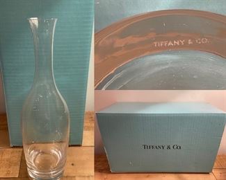 Tiffany & Co signed Vase with Box