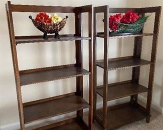 Pair Decorative Shelves