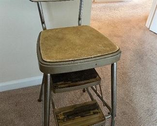 Vintage StepStool Chair