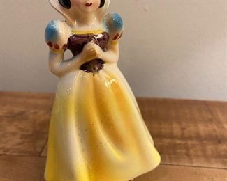 Vintage Ceramic Snow White Figurine 