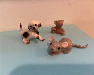 Micro Miniature Porcelain Critters