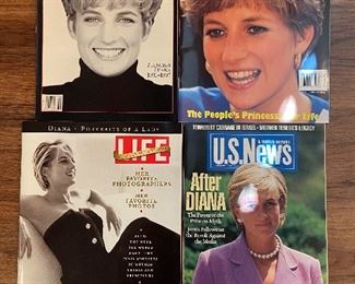 Princess Diana Vintage Life Magazines