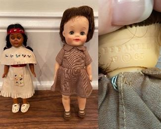 1965 Effanbee Doll
Vintage American Indian doll 